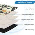 thumbnail image 3 of FORMRS 13-13.3 inch Laptop Sleeve Case Soft Carrying Quilted Computer Bag Cover, Beige Floral, 3 of 7
