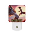 thumbnail image 1 of Guardián del Dragón Luz nocturna LED con sensor de anochecer a amanecer para dormitorio, baño, pasillo, escaleras - Lámpara LED nocturna de enchufe, 0.5W - 1 pieza, 1 of 6