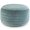 Turquoise, variant on Bowery Hill Contemporary Boho Round Pouf in Gray Velvet Fabric