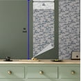 thumbnail image 5 of Ambesonne Asian Peel & Stick Wallpaper for Home, Sketchy Leaves Foliage Art, 13"x36", Pale Eggshell Night Blue, 5 of 5