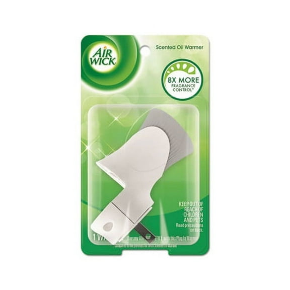 Scented Oil Warmer 1.75" x 2.69" x 3.63", White/Gray, 6/Carton