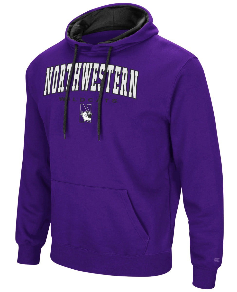 All Star Dogs NCAA Northwestern Wildcats Cotton Hooded Dog Sweatshirt