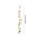 thumbnail image 3 of Guirnalda Artificial de Rosas de 1,8 M | Ratán Decorativo de Plástico para Cubrir Conductos de Aire Acondicionado, Fondos para Bodas, Decoración de Techos | Rosa, Blanco, Oro Rosa, Morado, 3 of 7