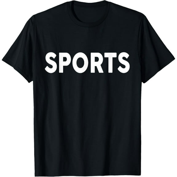Shirt that says Sports - The word sports T-Shirt