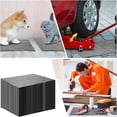 thumbnail image 5 of 100 Pcs Oil Absorbent Pads, 9.8" x 13" Oil Spill Mat for Absorbing Protecting Home Garage Basement, 5 of 9