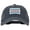 Navy, variant on Chicago Flag Embroidered Unstructured Cotton Cap - Black OSFM