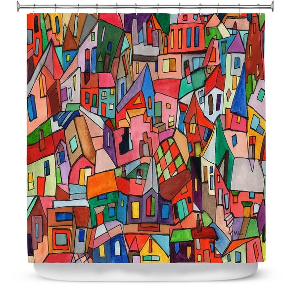 Shower Curtains 70" x 73" from DiaNoche Designs by Maeve Wright - District