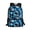 Blue Geometric Camo Pattern, variant on British Rose Union Adjustable Comfort Straps Backpack for School Outdoor, Smooth Zipper Large Capacity School Backpack Lightweight Student Bookbag