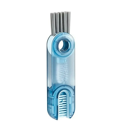 

YIWUHOTXIAOHU Multi-Functional 3-In-1 Tiny Brush Cleaner Tool Set for Bottles - Lid Cup and Straw Cleaner with Detail Brush for Crevice Cleaning and Water Bottle Cleaning Ideal for Nur