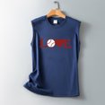 thumbnail image 4 of IROINNID Womens Fashion Printed Vest Round-Neck Loose Sleeveless T-shirt Pullover Tops, 4 of 5
