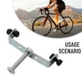 thumbnail image 4 of 1x Rear Bike Rack Bike Cargo Rack Adjustable Bicycle Luggage Carrier Rack Rear Quick Release Mountain Bike Pannier Rack, 4 of 11