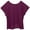 Purple, variant on SHITINN Women's Clothes Pure Color Round Neck Linen Pocket Casual Loose Short Sleeve T Shirt for Women Everyday R Womens Tops Short Sleeve Clothes for Women