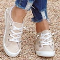 thumbnail image 4 of Zapatos de lona de corte bajo Zapatos planos casuales para estudiantes de la versión coreana perezosa de un pie Wmkox8yii FOPL703, 4 of 5