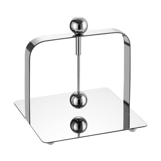 Elodie Porte-Serviettes Distributeur de Mouchoirs Rack de Table Lettres Mémos Cartes Serviette Inox L