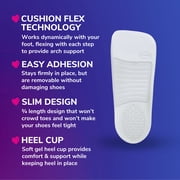 Dr. Scholls® Love Your Flats & Sandals 3/4 Length Gel Insoles, All-day Comfort, 1 Pair