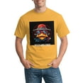 thumbnail image 3 of Graphic Tees Funny T-shirts Wild and Free Duck Lovers Gildan Men's Short Sleeve T-shirt 180g, 3 of 8