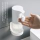 thumbnail image 4 of Botella dispensadora para baño y cocina recargable para champú, acondicionador, jabón de manos, loción, aceite y jabón de ducha, estante de pared, 4 of 8