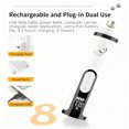 thumbnail image 2 of 3-Speed Dog Nail Grinder, Quiet Electric Grinder with Light, Rechargeable Electric Dog Nail Trimmer Painless Paws Grooming & Smoothing Tool for Large Medium Small Dogs, 2 of 10