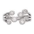 thumbnail image 4 of 925 Sterling Silver Cubic Zirconia Cz Ring, 4 of 8