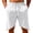 White, variant on Besolor Men's Linen Shorts Drawstring Elastic Waist Lightweight Thin Breathable Casual Shorts with Pocket(X-Large,White)