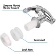 thumbnail image 4 of Replacement Spigot for Beverage Dispenser Carafes Push Style Spigots Replacement Lever Pour Spouts for Beverage Dispenser (2PCS), 4 of 5