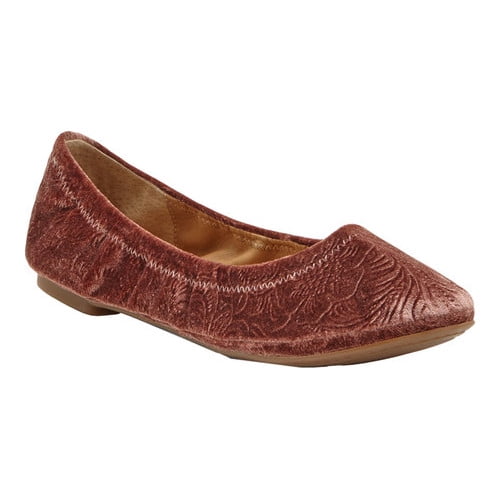 lucky brand velvet flats