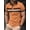 Orange, variant on Men's Polo Shirts Short Sleeve Texture Lightweight Golf Shirts Sweater Orange XL