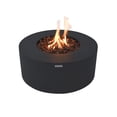 thumbnail image 2 of Candlewood 34 Inch Round Concrete Natural Gas Fire Pit Table in Black By Lakeview Outdoor Designs, 2 of 2