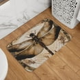 thumbnail image 4 of Bathroom Rugs Mat, Vintage Dragonfly Artwork Washable Non Slip Bath Kitchen Mat for Floor, Welcome Mat for Front Door Entryway Rug Indoor Door Mat Small Rugs 24x16 Inch, 4 of 5