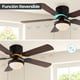thumbnail image 2 of Ventilador de Techo 42" Café Oscuro 60W 5 Aspas Reversible LámparaYa 71626-9, 2 of 8