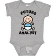 thumbnail image 3 of Inktastic Future Analyst Boys Baby Bodysuit, 3 of 5