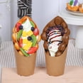thumbnail image 4 of Egg Waffle Ice Cream Model Ice Cream Food Food Fake Egg Waffle Display Gourmet, 4 of 9