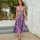 thumbnail image 5 of Vestido Largo Sin Mangas Para Mujer, Lavender Traje Informal Para Cumpleaños, Verano, 5 of 5