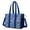 Blue Baseball Silhouette, variant on Teacher Tote Bag,Football Helmets and Balls Pattern Teacher Utility Tote Bag,Large Work Tote Bags for Women with Multiple Pockets,Top Zipper Closure,13.8x10.6x6.7 Inch