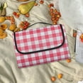 thumbnail image 3 of Manta de camping impermeable, moderna, plegable y duradera, para picnic. Rosa, 3 of 9