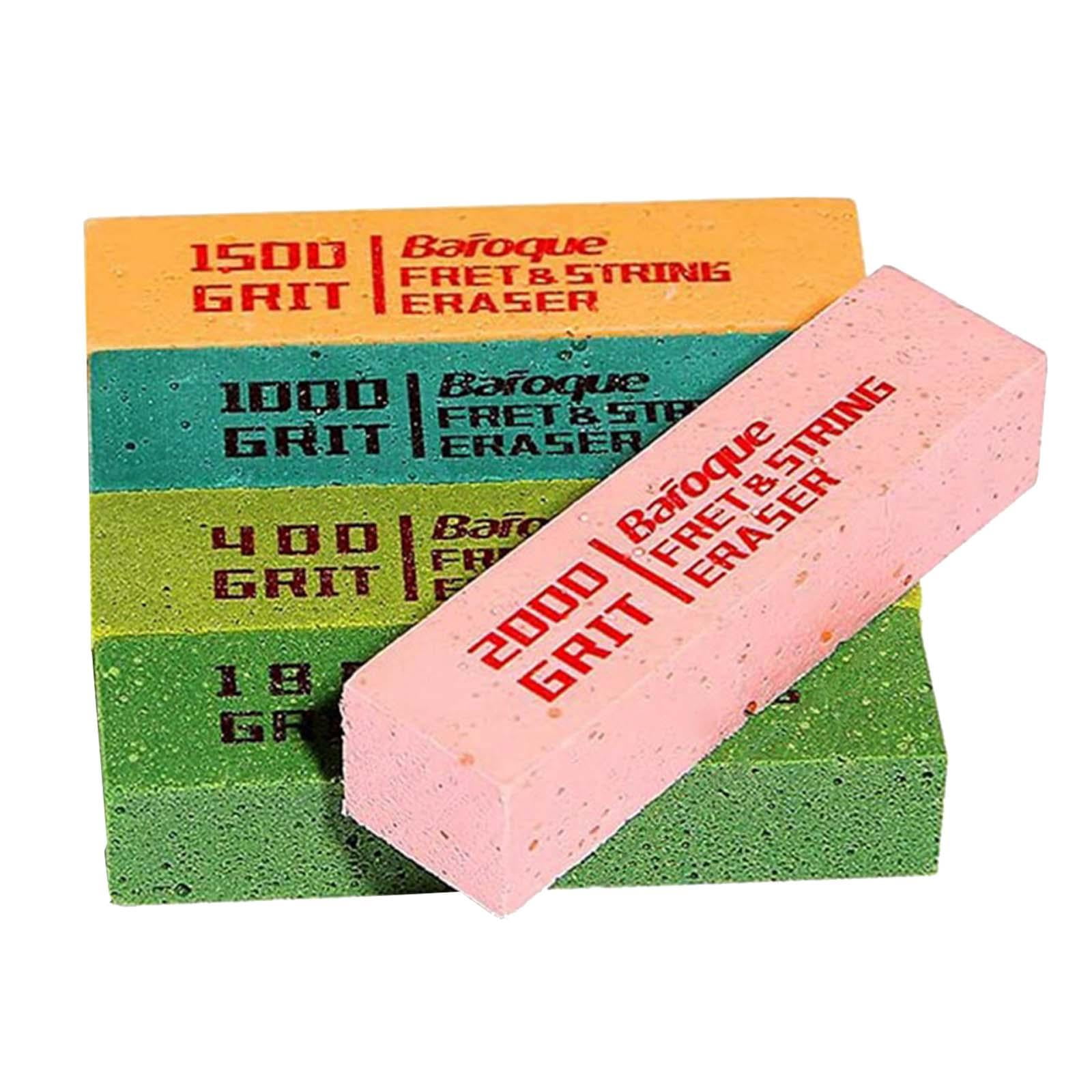 5Pcs Guitar Fret Erasers Frets Polish Tools Kits for Guitar Fret Instrument