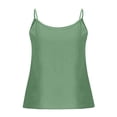 thumbnail image 2 of Womens Tops Short Sleeve Cotton Linen Camisole Tops Spaghetti Strap Loose Fit Tank Top Summer 2025 Casual Sleeveless Shirts Fashion Clothes Blouses Dressy Casual Women, 2 of 7