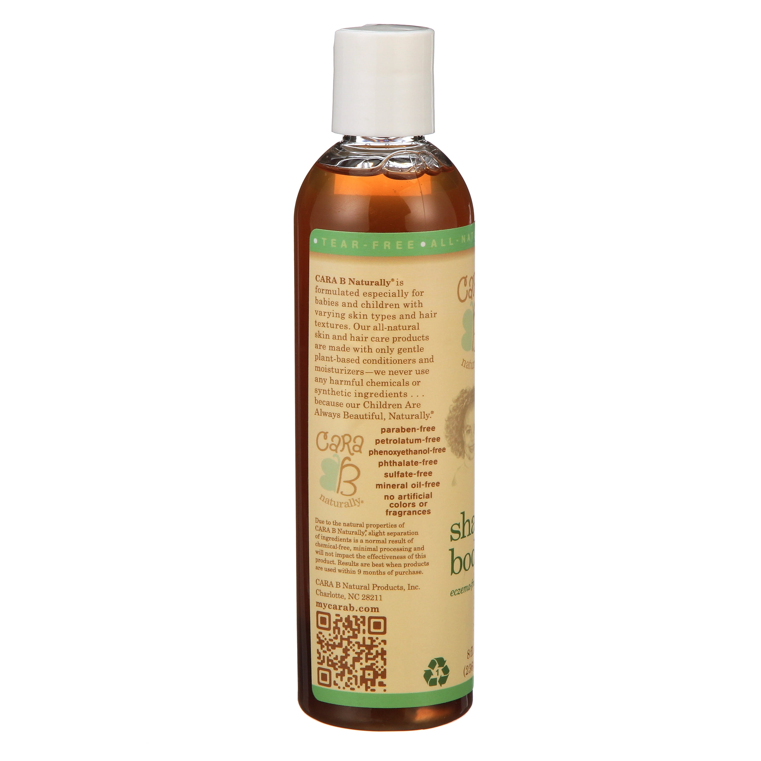 Cara B Naturally Shampoo And Body Wash For Baby 8 Oz Walmart Com