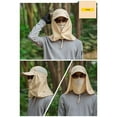 thumbnail image 1 of UV Protection Outdoor Cycling Fishing Cap Face Neck Head Cover Visor Flap Hat, 1 of 8