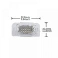 thumbnail image 3 of 2pcs LED License Plate Lights for B-class W246 W242, Canbus Error Free Car Lights, 3 of 5