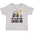 thumbnail image 3 of Inktastic Farmer Cow My Great Aunt Loves Me Boys or Girls Baby T-Shirt, 3 of 5