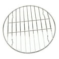 thumbnail image 4 of 2x NUEVO Parrilla forma forma material acero inoxidable de repuesto picnic - Plata, 28 cm Gloria Rejilla de cocina de acero inoxidable, 4 of 8