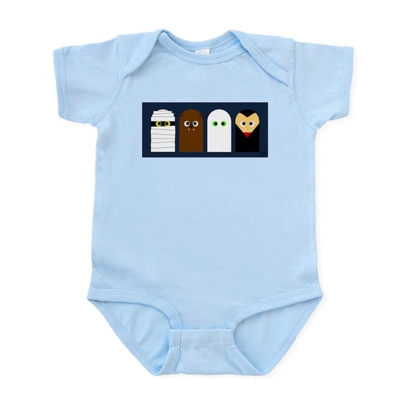 CafePress - Halloween! Body Suit - Baby Light Bodysuit, Size Newborn - 24 Months