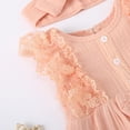 thumbnail image 7 of Gelikeya Toddler Baby Girl Rompers Cotton Soft Crew Neck Sleeveless Bodysuit Jumpsuits Baby Clothes (Pink, 12-18 Months), 7 of 7