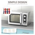 thumbnail image 3 of IFANLANDOR Microwave Oven Splash Proof Cover Linen Storage for Household Users 1Pack, 3 of 8
