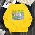thumbnail image 3 of Harajuku Femmes Col Rond Mignon Dessin Animé Pull Ample Décontracté Manches Longues Style Coréen, 3 of 3