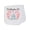AA-White, variant on Inktastic Washington Dc Cherry Blossom Baby Burp Cloth