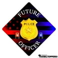 thumbnail image 3 of Future Police Officer Grad Cap Tassel Topper, 3 of 6