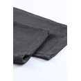 thumbnail image 4 of ABPHQTO Pantalón de pierna recta de cintura alta de pana gris para mujer, 4 of 5