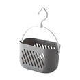 thumbnail image 2 of Organizador de ducha colgante, cesta organizadora para encimera o pared, soporte para champú y jabón para armario, artículos de aseo estilo rústico. Gris, 2 of 8